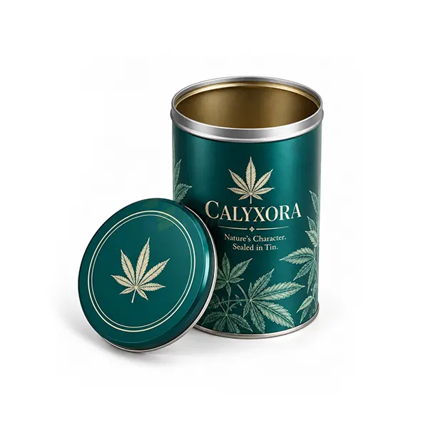 Custom Cannabis Tin Containers